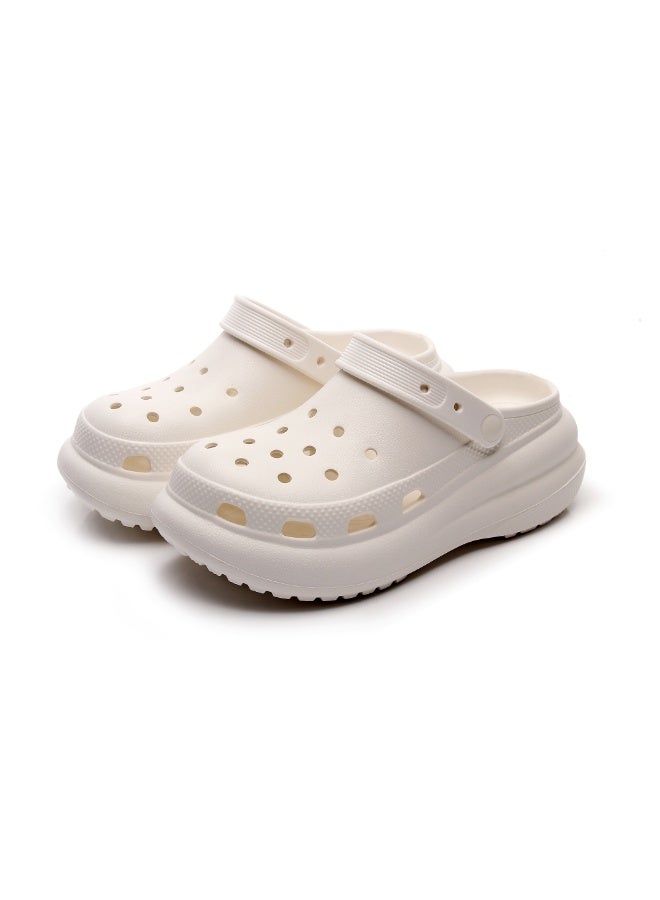 GUOLUOFEI Thick Sole Platform Clogs for Women, Ultra Lightweight Garden Shoes for Girls, Summer Sandals Slip Resilient Arch Support Comfy Waterproof Casual Slip-on Slides - Image 5